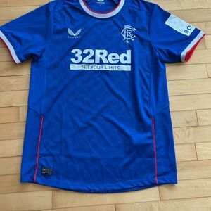 Queens Park Rangers game jersey.